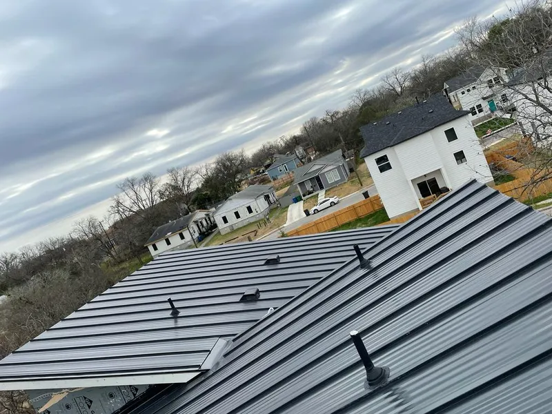 Standing seam metal roof panels with vents for Skylight Repair in Upper Saucon